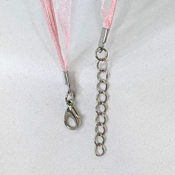 Organza Ribbon Necklaces New Mixed Color 10 Pack Multi Strand DIY Colorful Hemp - Picture 8 of 10